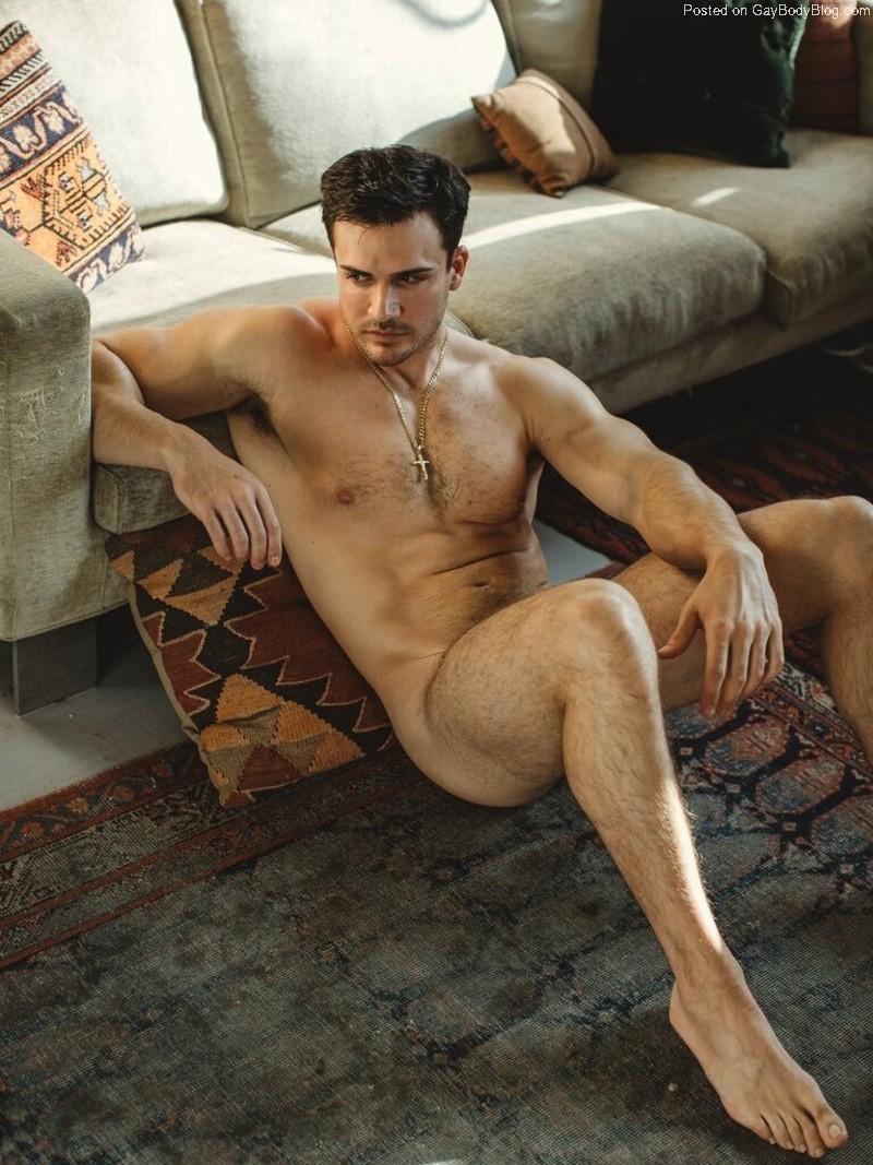 Enjoy Even More Of Gorgeous Hunk Model Philip Fusco With His Cock Out