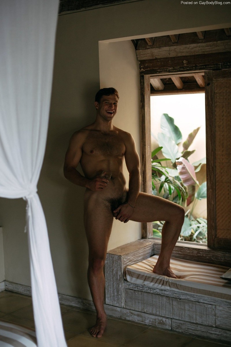 Sexy Male Model William Mann Reveals All For The Fans Nude Men Nude