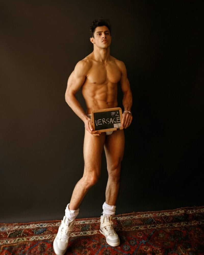 Sexy French Jock Model Cyrus Amini Makes Us Swoon