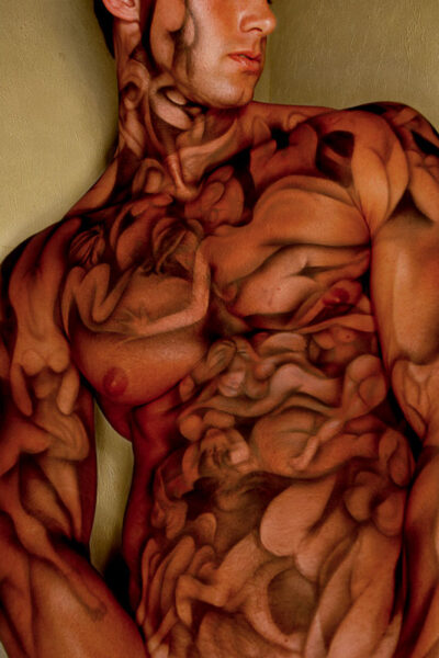 Airbrush Male Body Painting