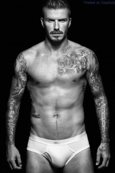 Pics of hunk David Beckham in underwear for H&M (1)