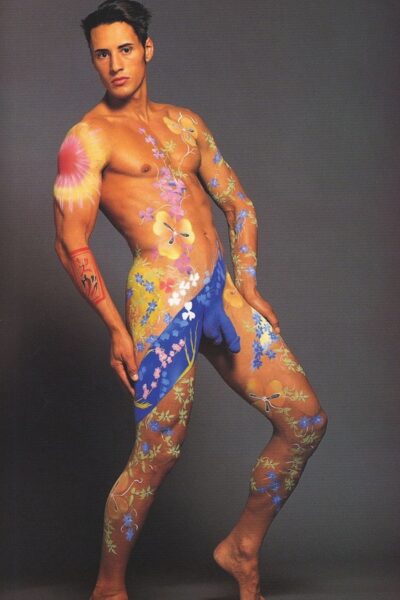 Full Body Art Porn - male body painting Archives - Nude Men, Male Models, Naked Guys & Gay Porn  Stars