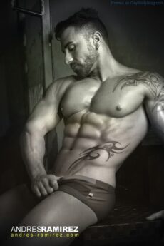 Muscle Hunk Ivan By Andres Ramirez (1)