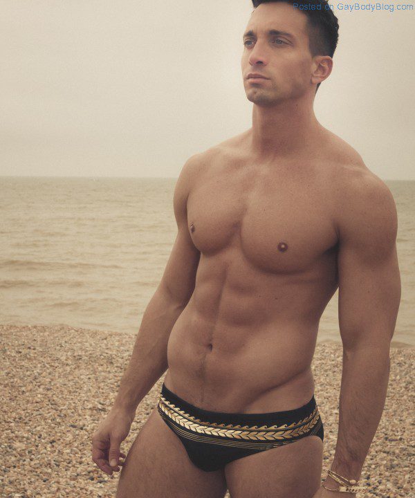 Andrew Morrill On Chilly Brighton Beach 8