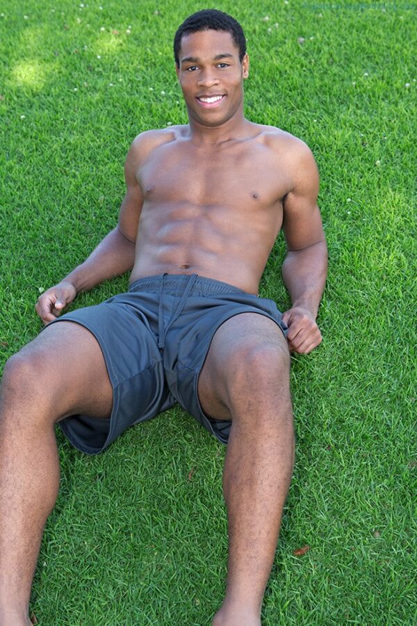 Handsome Black Jock Clay 1