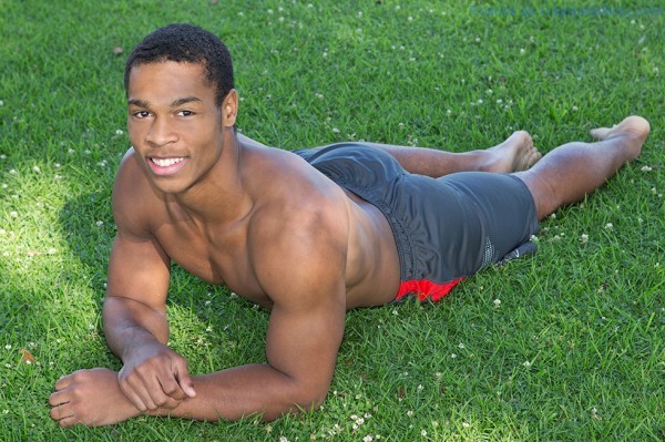 Handsome Black Jock Clay 2