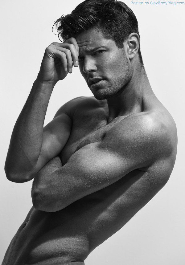 Handsome And Hunky Model Anthony Selemidis Has A Range Of Emotions (5)