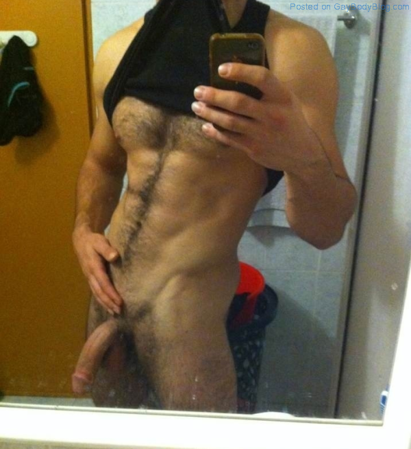 Horny Guys Flashing Cock 8