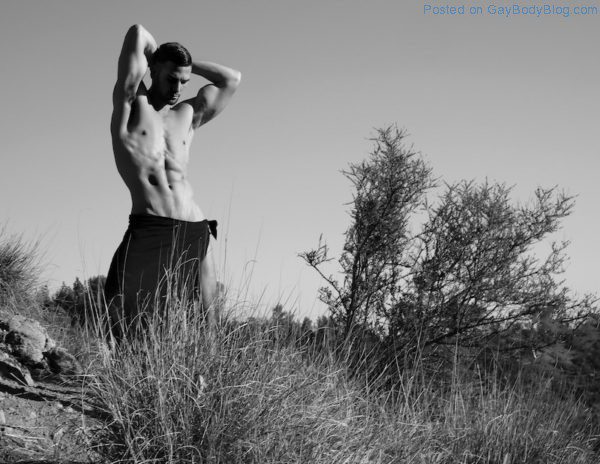 A Teasing Shoot With Stunning Male Model Saville Dorfman 6