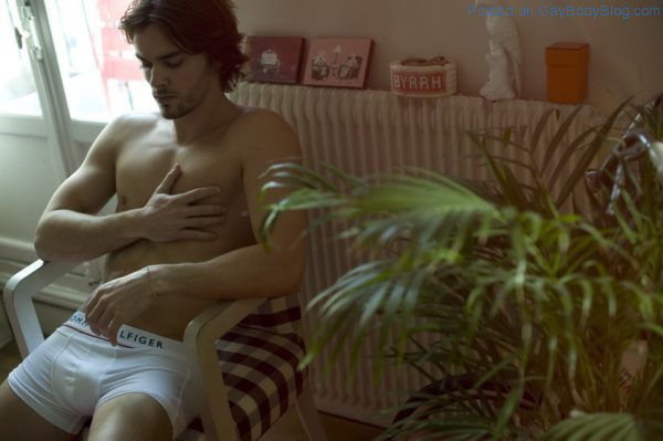 Waking Up With French Male Model Raphael Tosi 3