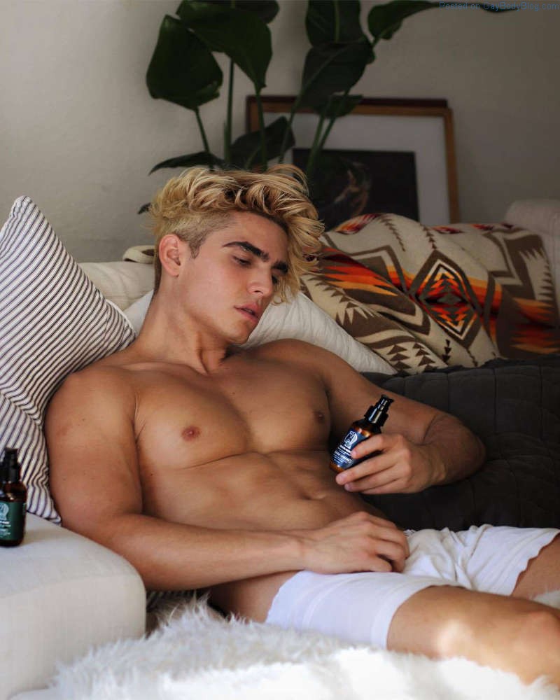 Smouldering And Sexy - Model And Social Media Star Troy Pes - Gay Body Blog...
