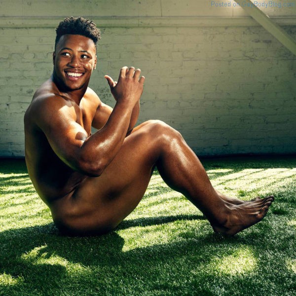 Saquon Barkley Naked For ESPN