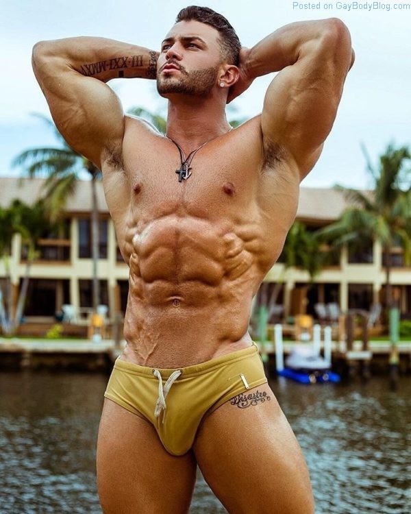 Casey Christopher Is A Big Hunk Of Muscle Goodness.