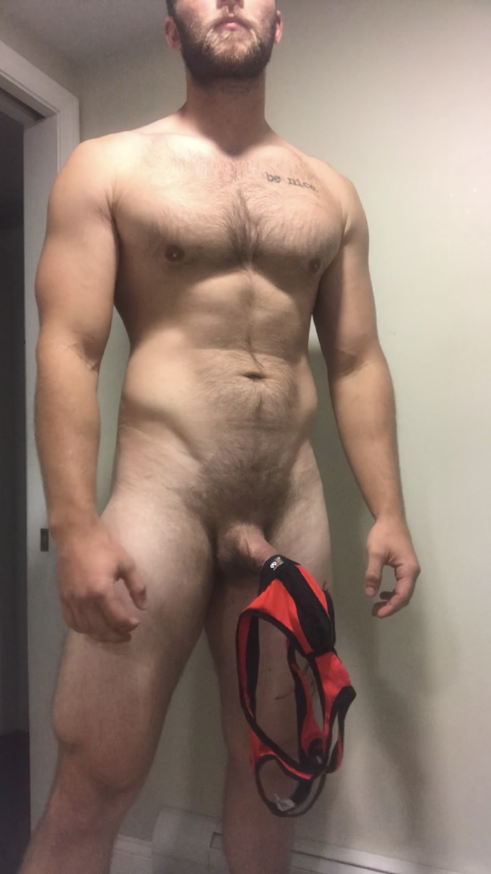 Sexy Bearish Hottie Alex Lederman Nude Men Male Models Naked Guys