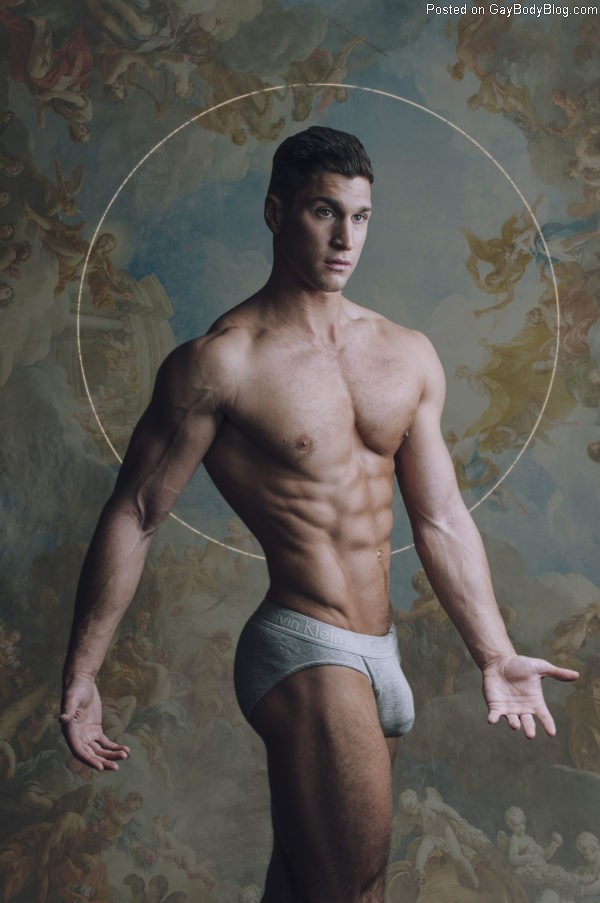 The Sculpted Form Of Canadian Hunk Kyle Hynick.