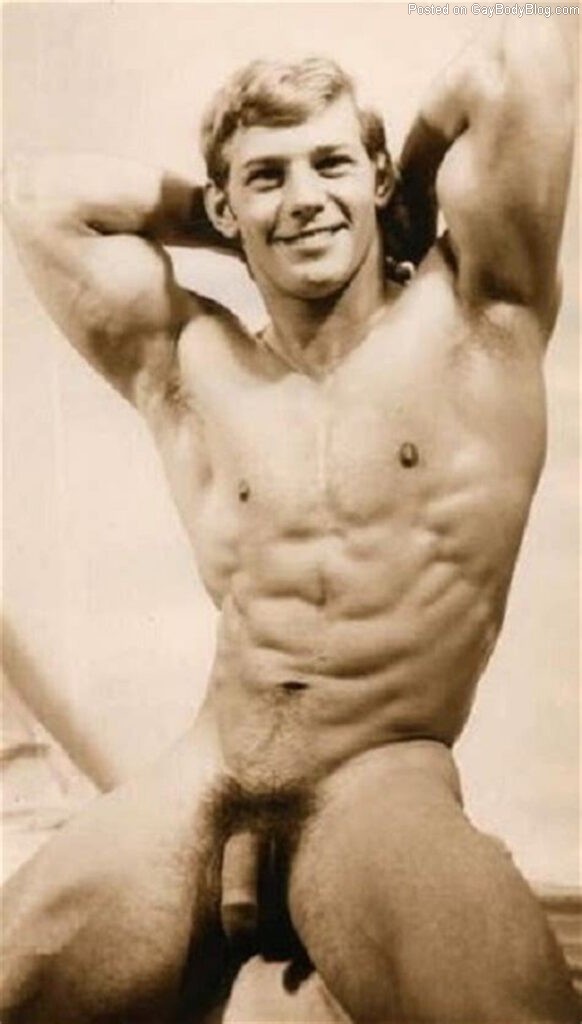 Nude Vintage Shots Of Hunky Young British Stud John Hamill.