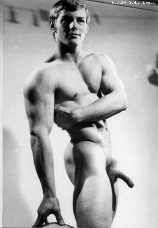 Nude Vintage Shots Of Hunky Young British Stud John Hamill.