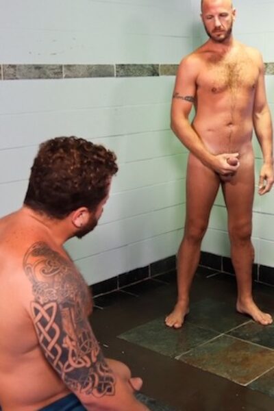 Get Some Gym Shower Bareback Sex With Chase Ryder And Riley Mitchel 1 1