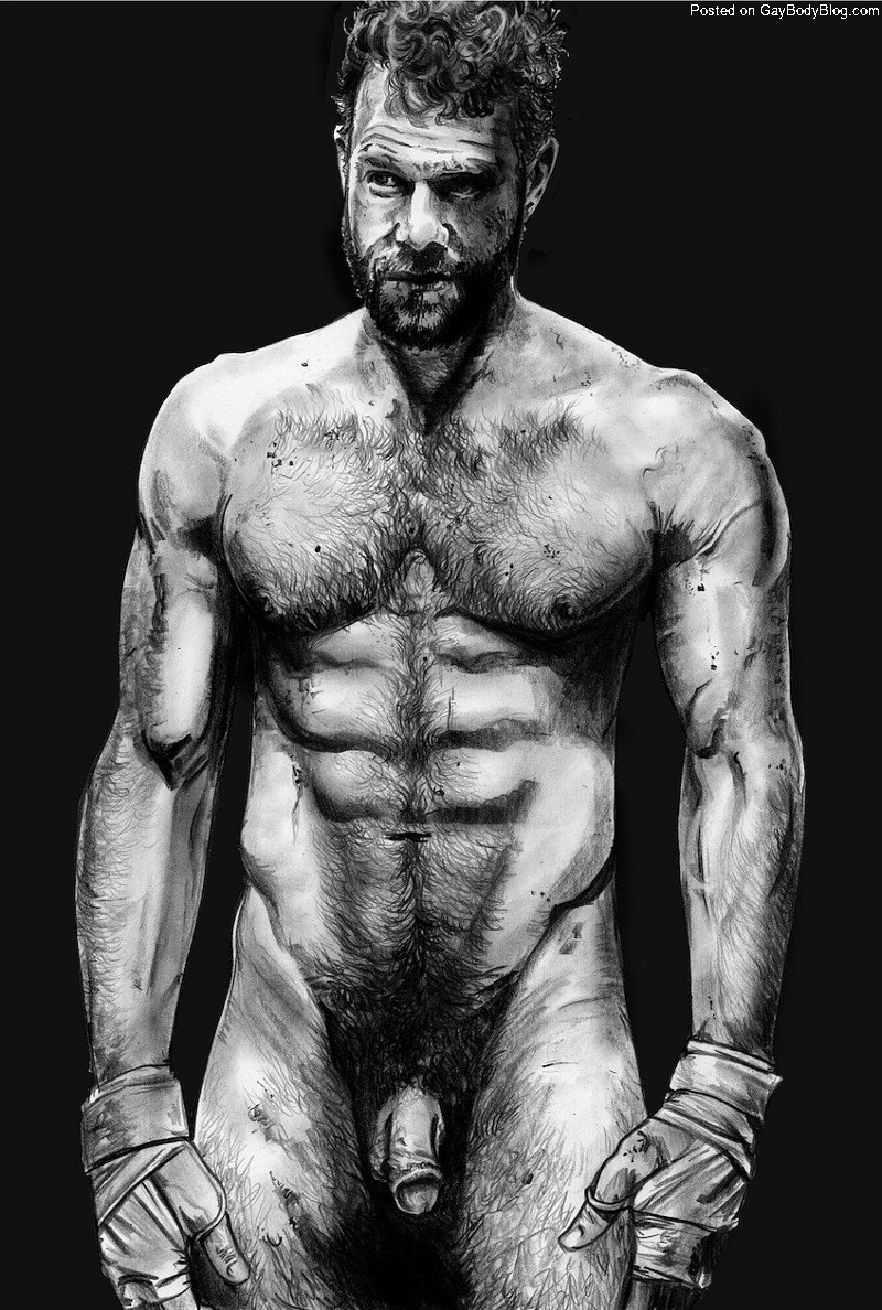 Scotland Nude Porn - Scottish Artist David Farquhar Delivers Some Amazing Sexy Men - Nude Men,  Male Models, Naked Guys & Gay Porn Stars