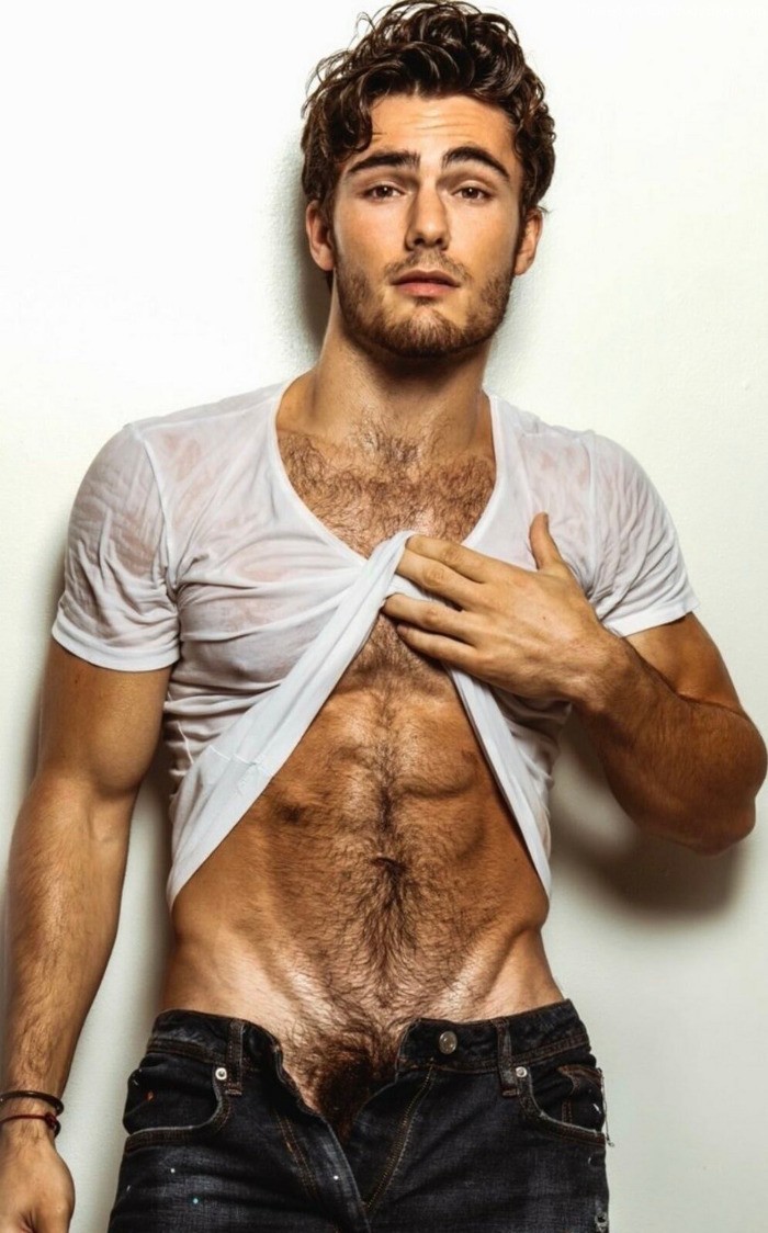 We Loved Him As A Fit Jock, Now See Levi Conely As A Hairy Hunk.