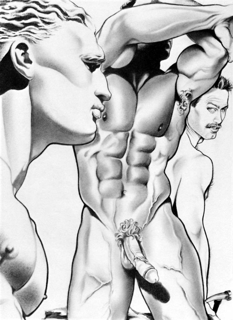 Erotica Gay Porn Drawings - How Can Anyone Not Love The Erotic Art Of Richard White? - Nude Male  Models, Nude Men, Naked Guys & Gay Porn Actors