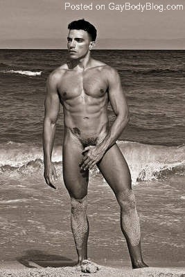 Franek Skywalker Clearly Enjoys Time At The Nude Beach Nude Male