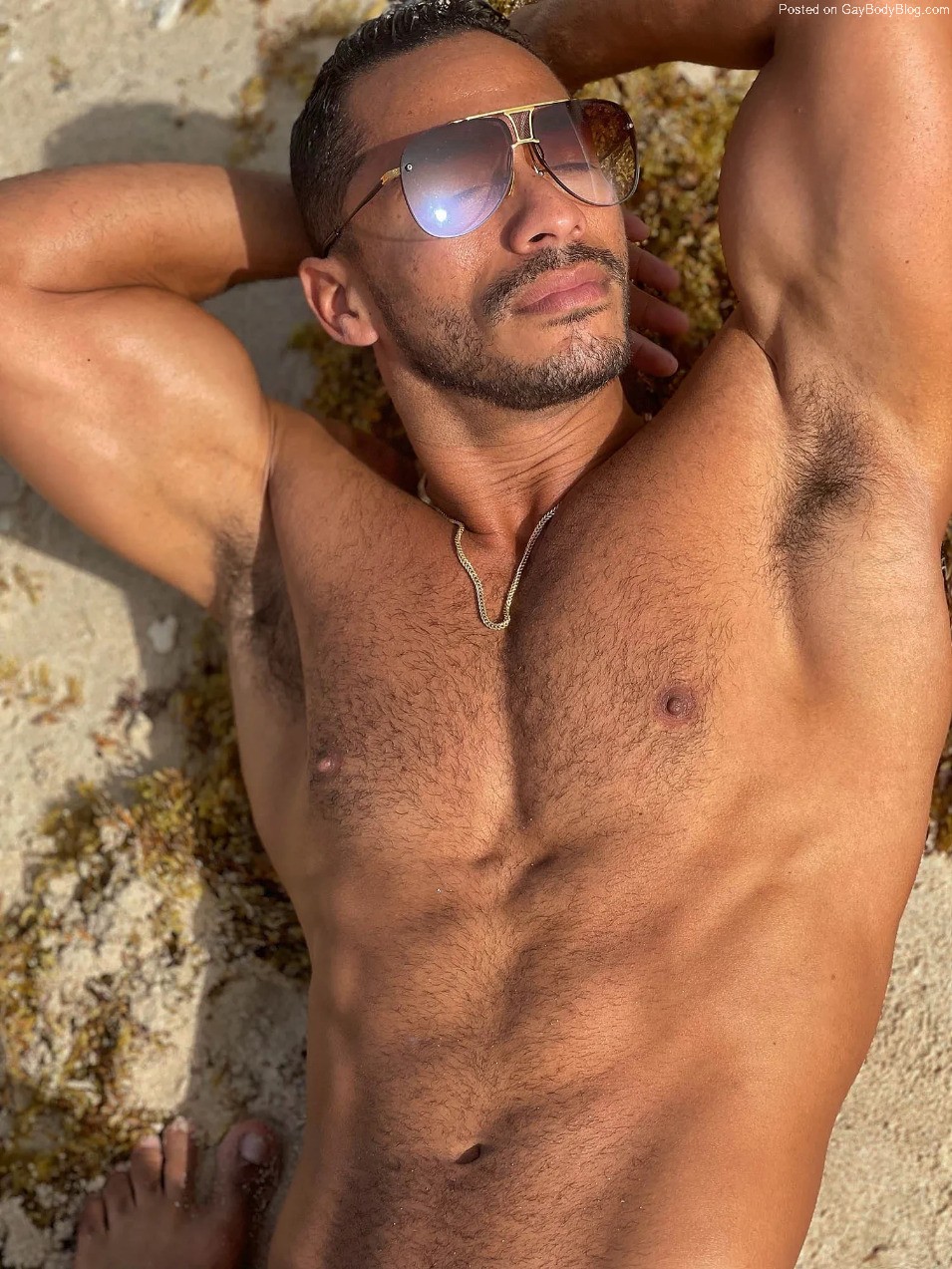 More Of Alexander Ortega Borja Showing Cock At The Beach! - Gay Body Blog -  Pics of Male Models, Celebrities, Nude Art, & Porn Stars