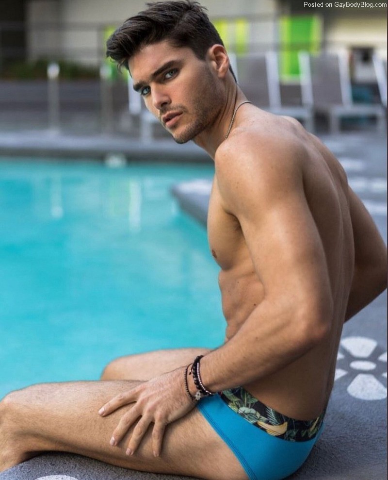 We'd all love to take a dip with Charlie Matthews