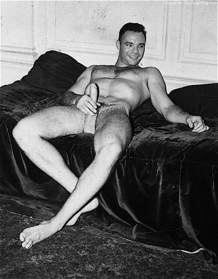 Art Ullrich jacking off at a photo shoot