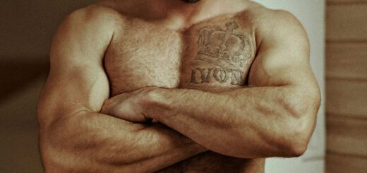 Hairy Nude Hunk Jon Aries 1