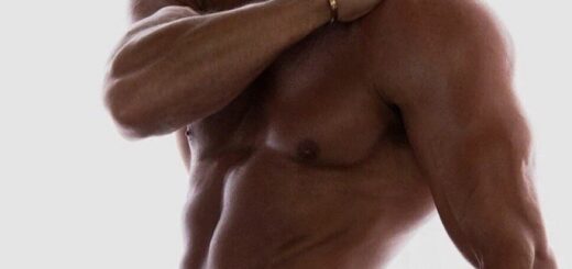 Bulging Muscle Man David Tomasic 1