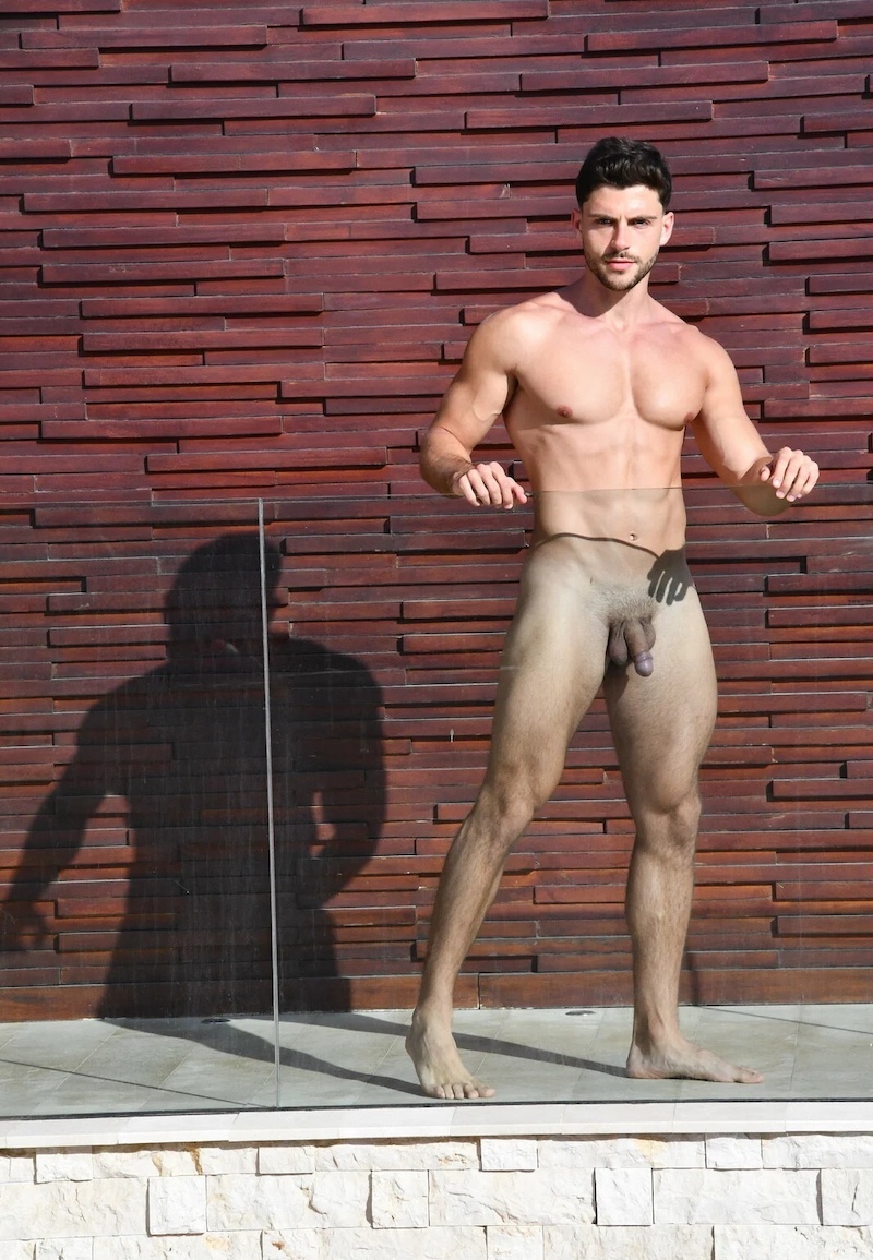 fitness model cock