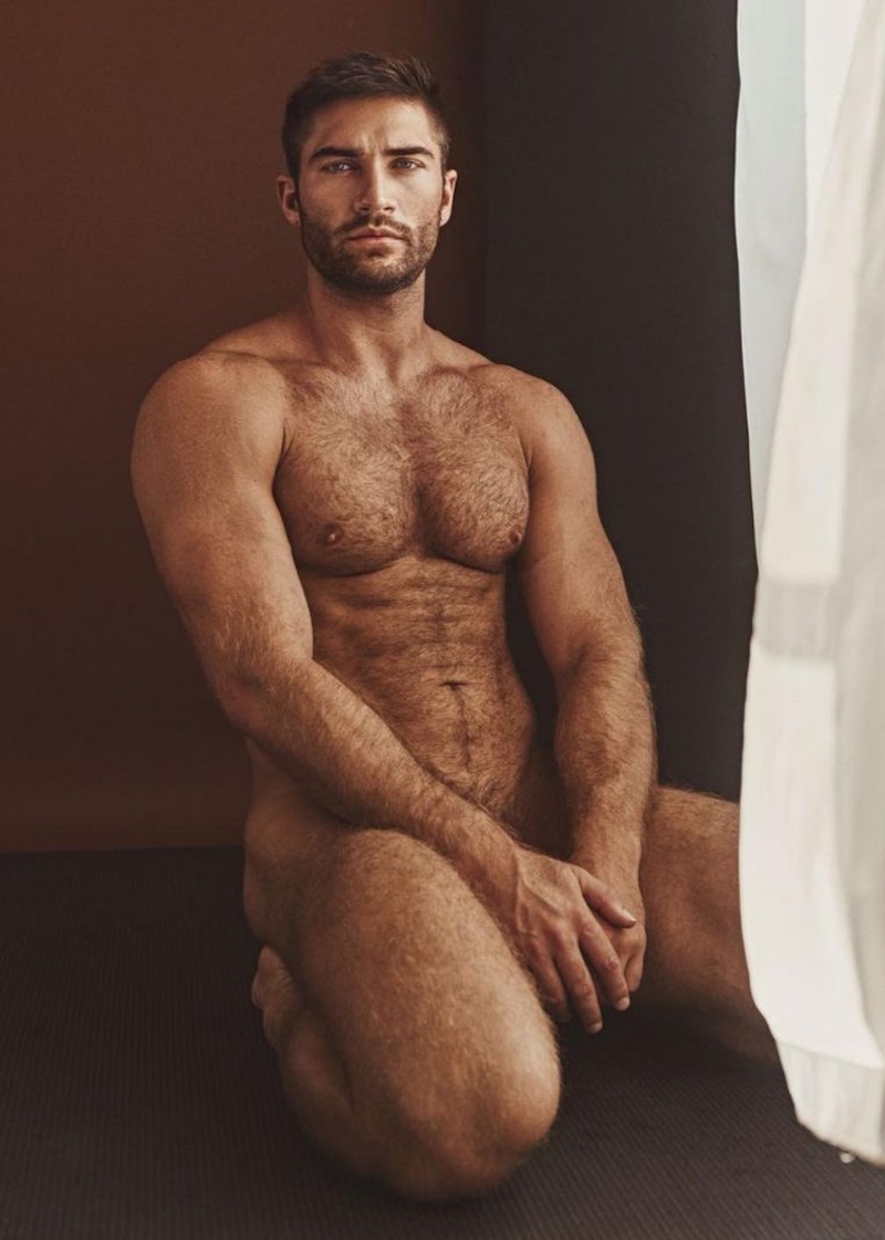 rugged male model