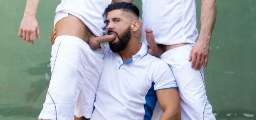 Sportsmen Threesome Fuck 3