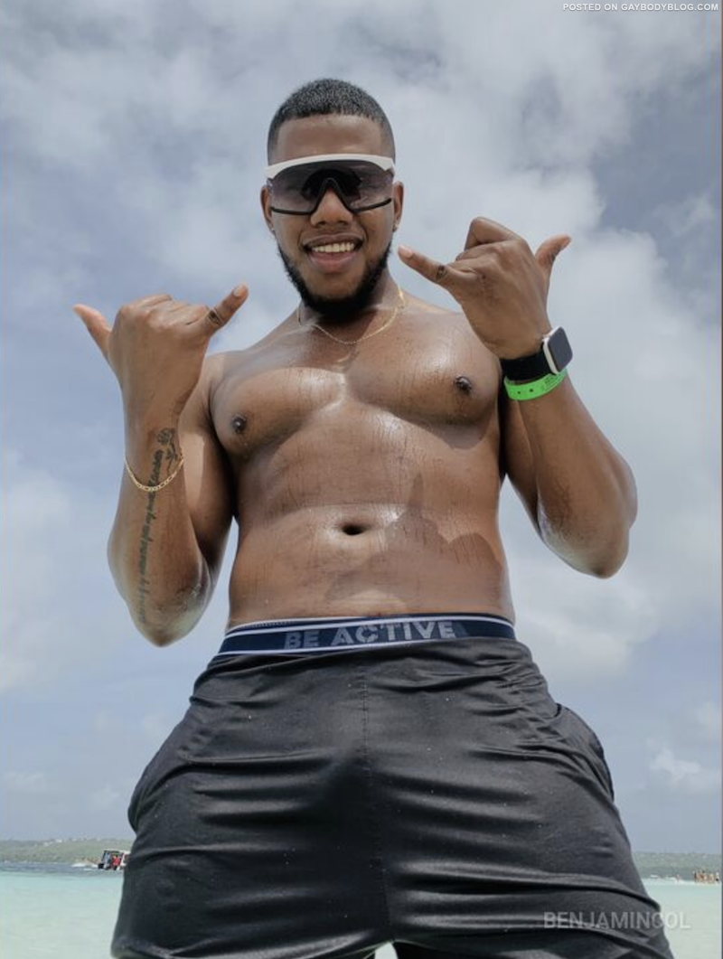 black muscle cam guy