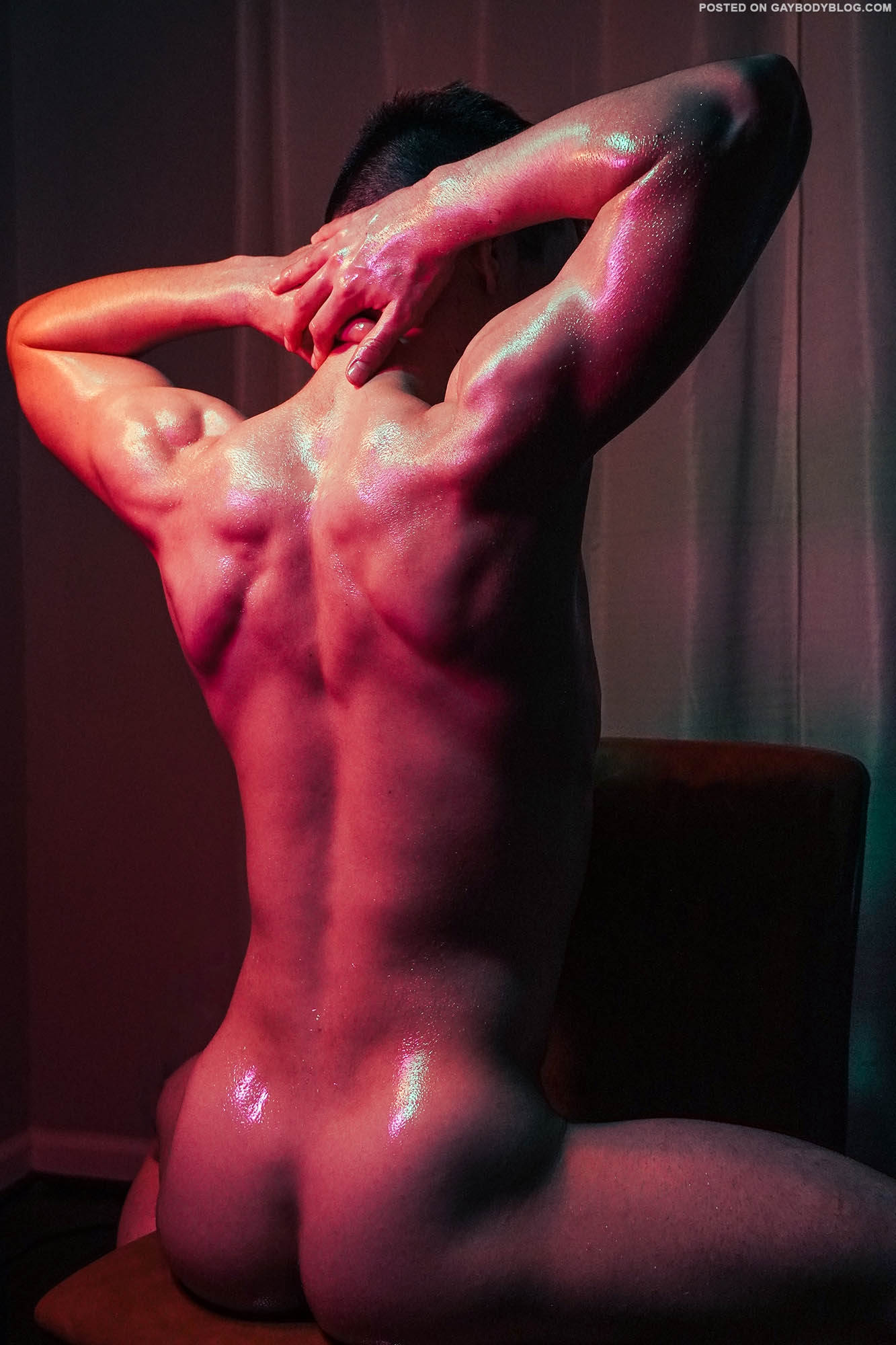 Oily Cock Rubbing With Anonymous Troy 1