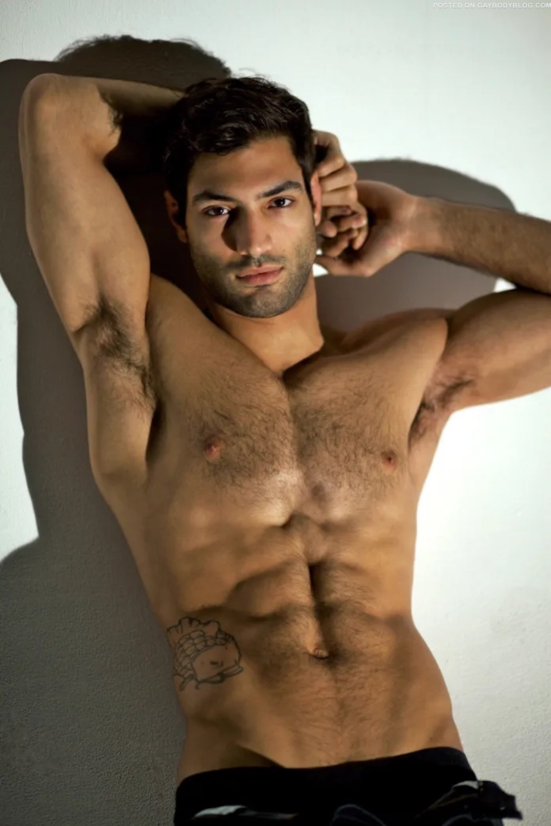 super sexy male model Adrian Waldo 3