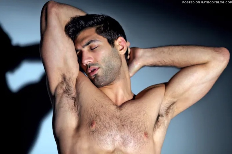 super sexy male model Adrian Waldo 4