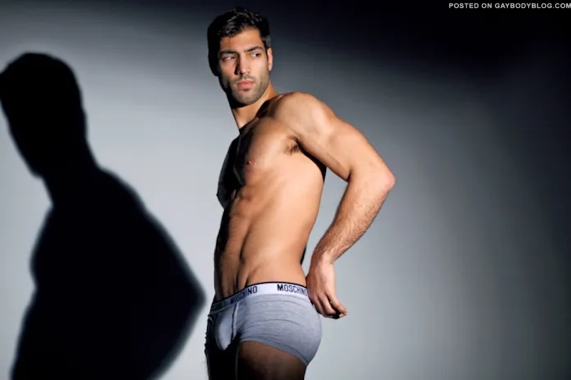 super sexy male model Adrian Waldo 5