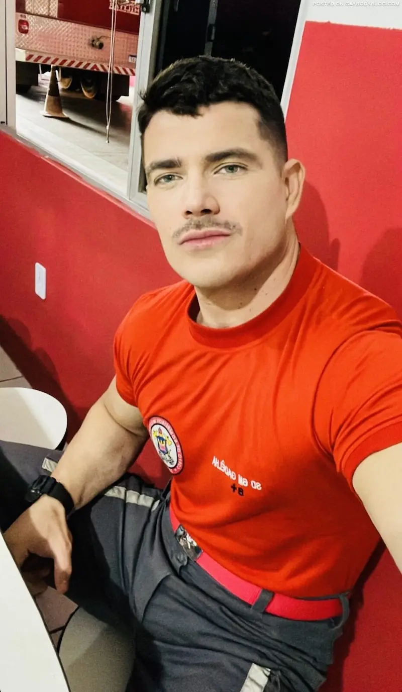Firefighter Hunk Joao Paulo Gadelha 3