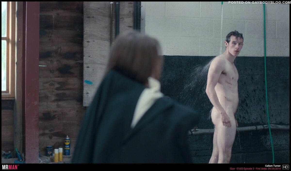 Callum Turner Nude Shower Scene