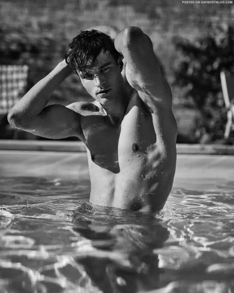 British Male Model Arran Sly 2