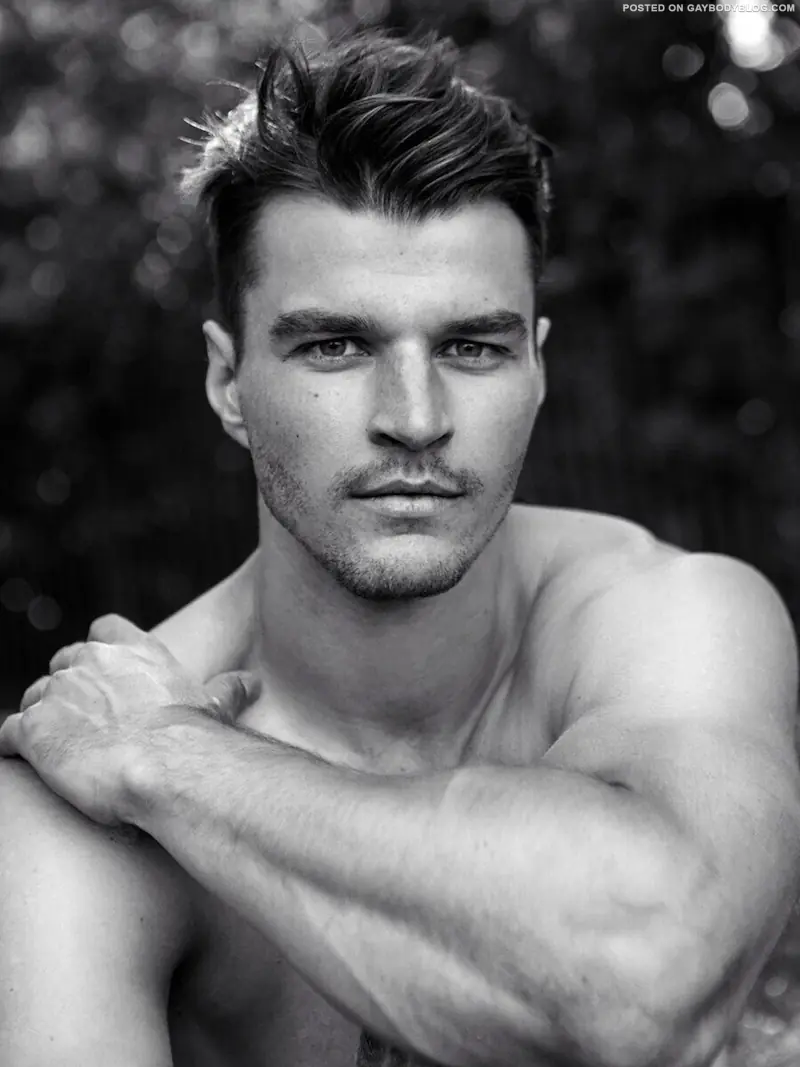 British Male Model Arran Sly 9