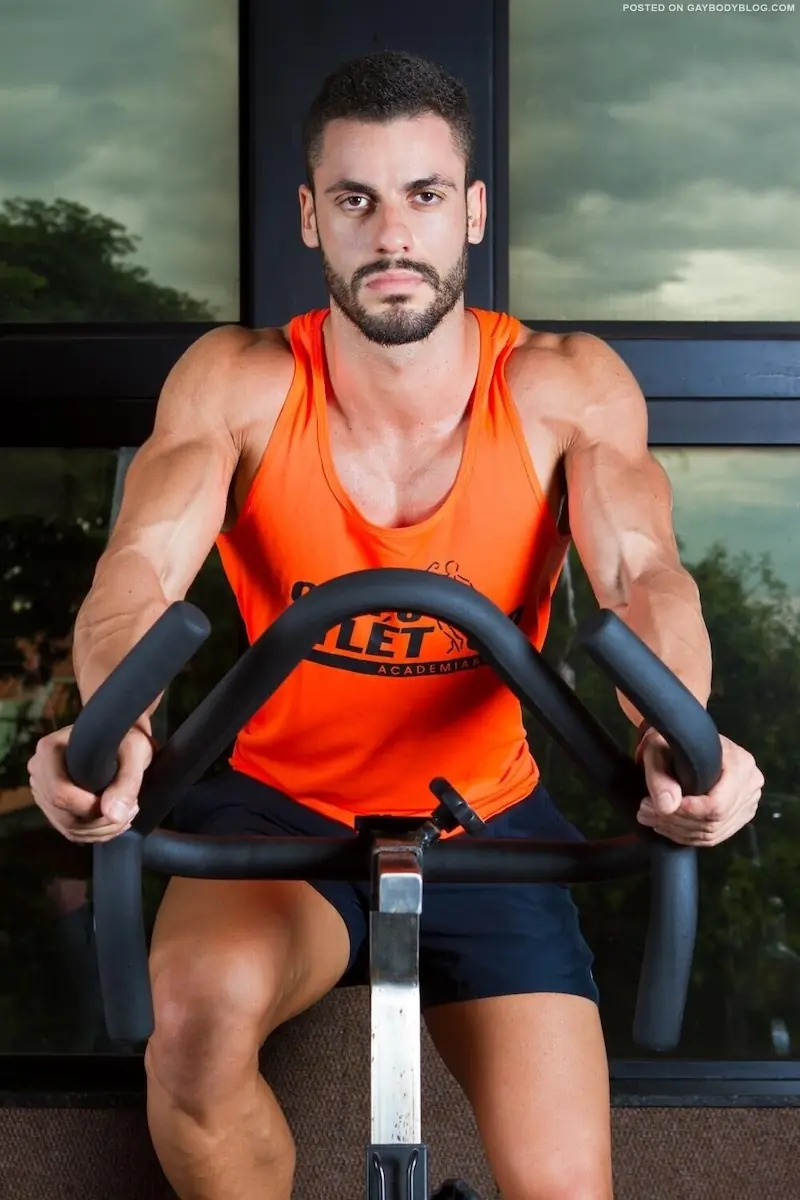 Fitness Hunk Model Caie Langone 1