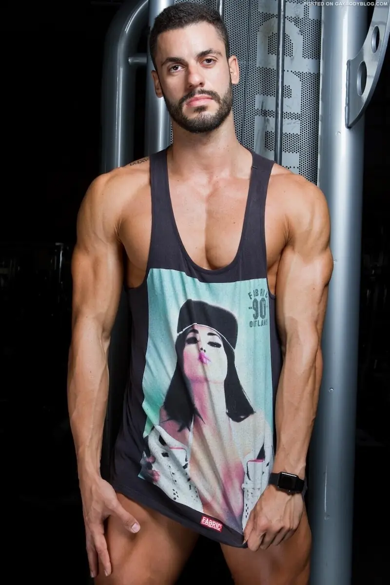 Fitness Hunk Model Caie Langone 3