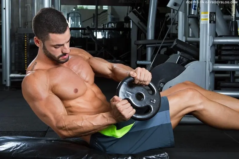 Fitness Hunk Model Caie Langone 6