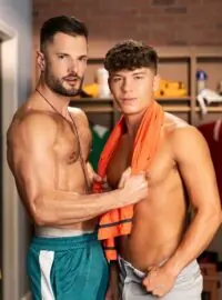 Locker Room Dick Fun With Drake Von & Zac Barrett 1