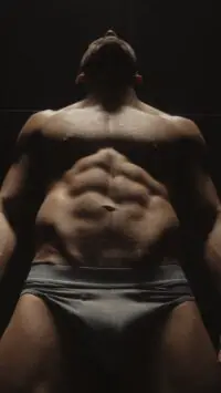 Muscle Man In The Shower 2