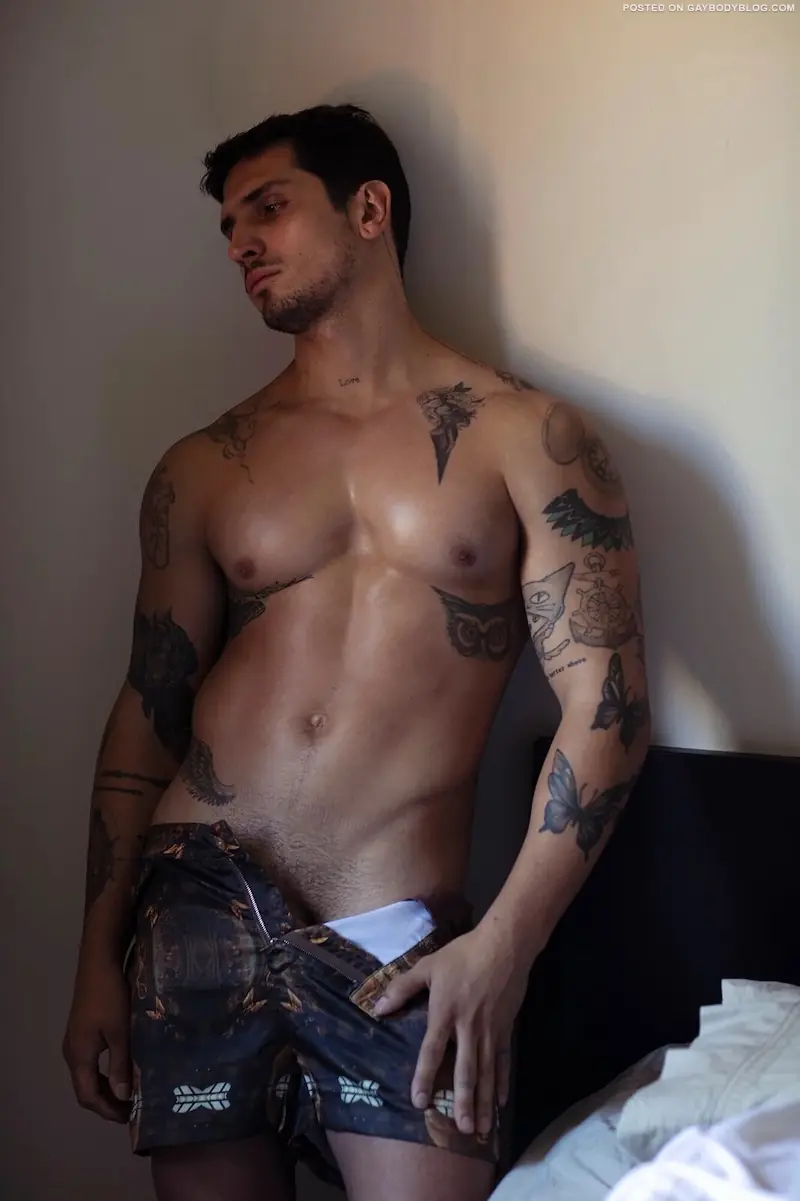 inked jock model Manuel Summer 7