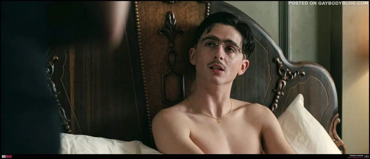 Timothee Chalamet Shirtless